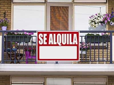 Oedim Cartel Se Alquila 50x70cm | Material Flexible | Fabricado en Glasspack