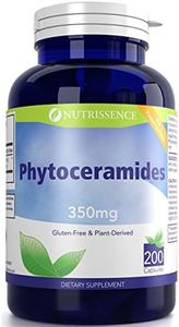 Nutrissence Phytoceramides 350mg 200 Capsules - Gluten Free - Plant Derived Ceramide Supplement - Sweet Potatoes and Rice Based