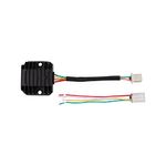 WOOSTAR 4 Wires 12V Voltage Regulator Rectifier Replacement for GY6 50cc 150cc Lifan 125cc Scooter Moped JCL NST Taotao ATV