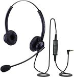 Double Ear Headset for Panasonic KX