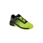 Kempa Boys' Attack 2.0 Junior Trainers, Casual Shoes, Low Shoes, Running and Sports Shoes, Trainers, Handball, Jogging, Outdoor, Leisure Shoes, Lightweight and Breathable, Neon Yellow Black, 1.5 UK