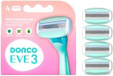 Dorco EVE 3 Razors for Women for Qu