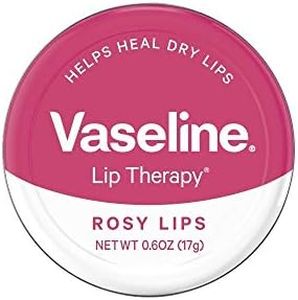 Vaseline Lip Therapy Petroleum Jelly 20g with Rose & Almond Oil ROSY LIPS x 6 Tins