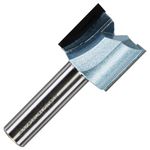 Rennie Tools - 30mm Cutting Diameter x 25mm Flute x 1/2" Shank TCT Tipped 2 Flute Straight Router Cutter Bit. Compatible With Makita Trend Festool Hikoki Dewalt Router Etc. 30mm Router Bit