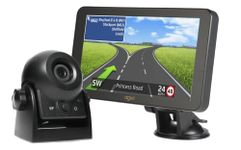 Aguri Truck TX760 PRO UK Professional Truck Sat Nav with 7" LCD, built-in Wi-Fi, Live Traffic, UK & Ireland mapping plus Mag Mount Wireless Reversing Camera