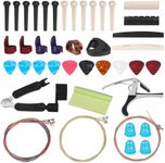 Swpeet 57Pcs Guitar Accessories Kit