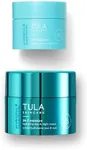 TULA Skincare Immersed in Nourishment Moisture Duo - 24-7 Moisture Hydrating Day & Night Cream in Travel Size Jar 14g and Full Size Chrome Jar 1.5oz, Revives the Appearance of Tired Skin, 2 piece set