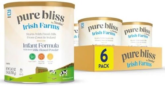 Pure Bliss by Similac Irish Farms Infant Formula, Easy to Digest, Non-GMO, Powder, 24.7-oz Can, Pack of 6