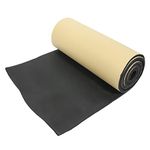 uxcell 394mil 16sqft Car Cell Floor Door Foam 10mm Sound Deadening Insulation Mat 20"x118"