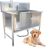 Dog Washing Station 40/47'' Stainle