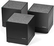 Whole Home WiFi System- Dual Band Mesh WiFi System, AC1200 High Speed Seamless Roaming WiFi Network, Replaces WiFi Router & Extender, Wide Coverage up to 6000 sq.ft, Ideal for 6+ Bedrooms Home(3 Pack)