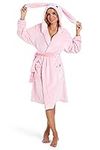 OLAOLA Plush Robes Bunny Bathrobes 