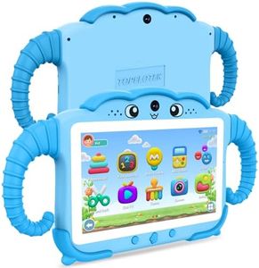 Kids Tablet 7IN Tablets for Kids 3-7, Tablet for Toddlers with Educational Games, 32GB Toddler Tablets for Children with Learning Apps, WiFi, Touch Screen, Shock Proof Case, Gift for Toddler Boy Girl