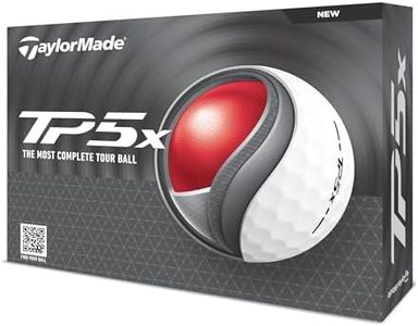 TaylorMade TM24 TP5x Golf Balls 12 Ball Pack White