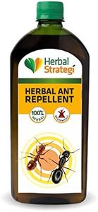Herbal Strategi Ant Repellent Spray - 500ml | Smarter way to Shuu Ants away | 100% Herbal and Chemical free | Baby and Pet safe | Certified Ayurvedic | Effective on all types of Ants