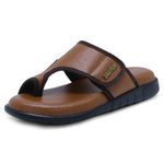 DOCTOR EXTRA SOFT Men's Chappal - Orthopaedic and Diabetic Comfort Ortho Care, Anti-Skid, Flip-Flops and Outdoor Slipper/Chappal for Gent’s and boy’s L5-Tan-5