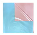 EcoSoft Plastic Sheet,PVC Sheet for Kids,Rubber Sheet for Babies,Bed Wetting Protector(40 x 76 Inches) (Pink/Blue 2 Meter)