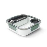 Black and Blum Bento Lunch Box, Olive, 1000 ml