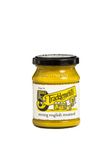 Tracklements Strong English Mustard, The Ideal Condiment for Gammon, Steak and Sausages or Partnered with Stew, Vegetarian and Vegan Friendly, Gluten Free, 140g Jar