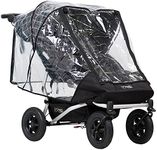 Mountain Buggy Duet Double Cover, Storm, Clear