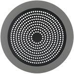 Danco 11085 Shower Drain Strainer, 5-3/4 inch, Matte Black