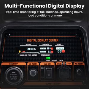 maXpeedingrods Dual Fuel Generator 3500W – Portable Power Supply
