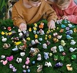 Mini Resin Animals Figures Set 100 