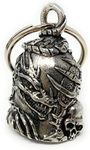 Bravo Bells Skull Dragon Bell - Biker Bell Accessory or Key Chain for Good Luck on the Road