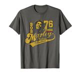 Bob Marley Official Positive Vibrations '76 Football T-Shirt