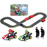 Carrera Go!!! 63503 Official Licensed Mario Kart Battery Operated 1:43 Scale Slot Car Racing Toy Track Set Featuring Mario and Luigi for Kids Ages 5+