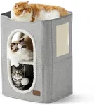 Bedsure 2-Level Cat House for Indoo