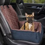 Dog Car Seat, Soft Dog Booster Seats for Small and Medium Dogs, Waterproof & Scratch Proof Dog Car Seat for Back and Front Seat