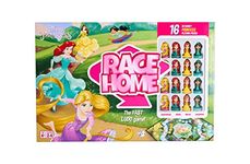 Disney Princess Official Race Home Board Game, Play With 16 Princesses Including Ariel, Cinderella, Jasmine & Belle, For Up To 4 Players, Ages 4+