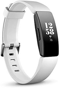 Fitbit Inspire HR Health & Fitness Tracker with Auto-Exercise Recognition, 5 Day Battery, Sleep & Swim Tracking, White/Black