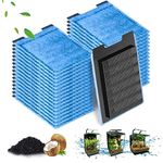 Umlecoa 8/16/32 Pack Rite-Size Z Filter Cartridges for Marineland Marineland Eclipse Filtration Systems & Hidden Filtration System - Rite-Size Z Replacement Filter Cartridges for MarineLand