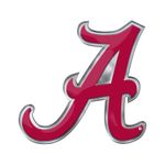 Fanmats 60622: Alabama Crimson Tide Heavy Duty Aluminum Embossed Color Emblem - Alternate