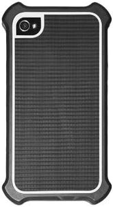 Cellet Armor Bumper Case for Apple iPhone 4 & 4S - Black/White