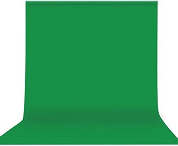 Green Screen Backdrop Background - 6.5×10ft Thicker Fabric, Collapsible Chromakey Photo Backdrop for Photography Video Recording Shooting