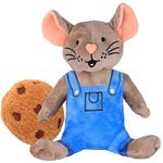 XIUMON Please Give Mouse a Cookie-2PCS, Mouse Stuffed Animal, 4" Cookie Plush and Cute Mouse Plush, for Children who Love Cookies and Mouse.