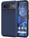 Crave Google Pixel 8 Case - Dual Guard Shockproof Protection Secure Layered Pixel 8 Phone Case, Navy