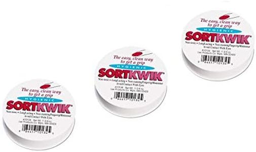 Lee Sortkwik Fingertip Moisteners, 1 3/4 oz, Pink, 3 Pack (10134)