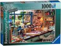 Ravensburger My Haven No.1 The Craft Shed 1000 Piece Jigsaw Puzzle for Adults & for Kids Age 12 and Up