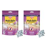 Zero In AMZ436 Moth Balls 10 Pack x2, Mulicolour