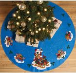 Bucilla Felt Applique Chtistmas Tre