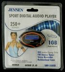 Jensen Smp-1Gbeb 1 Gb Mp3 Digital Audio Player & Fm Tuner