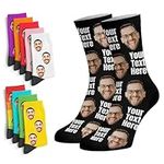 Custom Face Socks, Funny Socks with