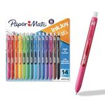 Paper Mate InkJoy Pens, Gel Pens, Medium Point (0.7 mm), Assorted Colours, 14 Count