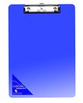 SECO Plastic Translucent A4 Clipboard - Blue, SE-C1102-BU