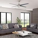 ELEGANT White Ceiling Fans with Rem