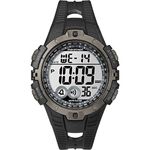 Timex Men's Marathon 46mm Digital Black Resin Strap Watch T5K802